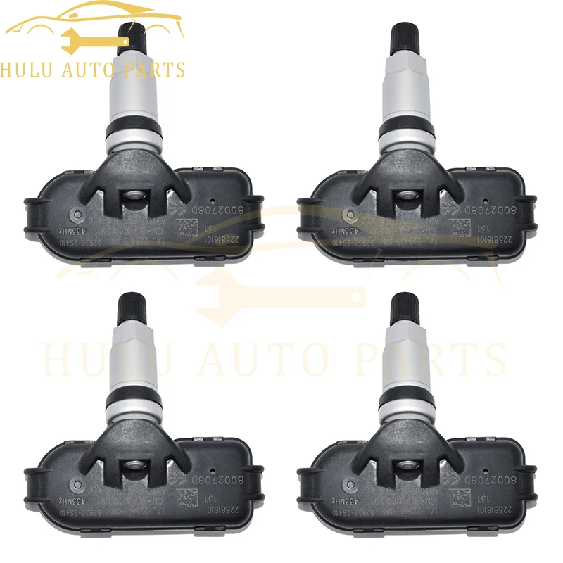 1/4X 52933-2S410 52933-2S400 per 2013-2015 Hyundai Ix35 [LM] Tucson TPMS sensore di pressione dei pneumatici 433MHZ sensore di sistema di