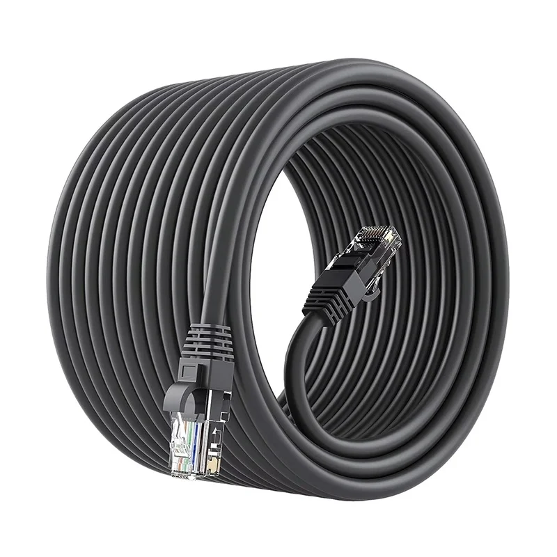 0,5 m/5 m/10 m RJ45-Ethernet-Kabel, Cat6-LAN-Kabel, UTP, 1000 Mbit/s, CAT6 RJ45-Netzwerkkabel für Desktop-Computer, Laptops, Modem, Router