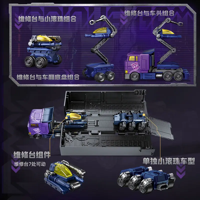 BLOKEES Transformers Building Block Car CT02 King Kong Optimus Prime Transportation Assembly Model Desktop Ornament Toy Gift view 4