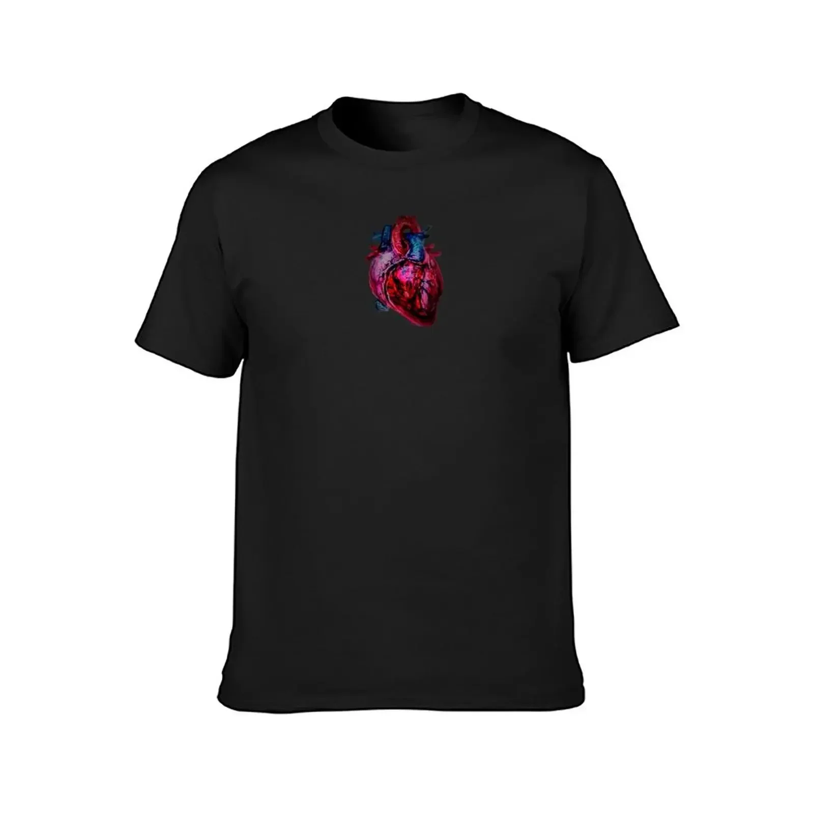 Anatomical Heart T-Shirt korean fashion graphics sports fans Blouse mens designer t shirt