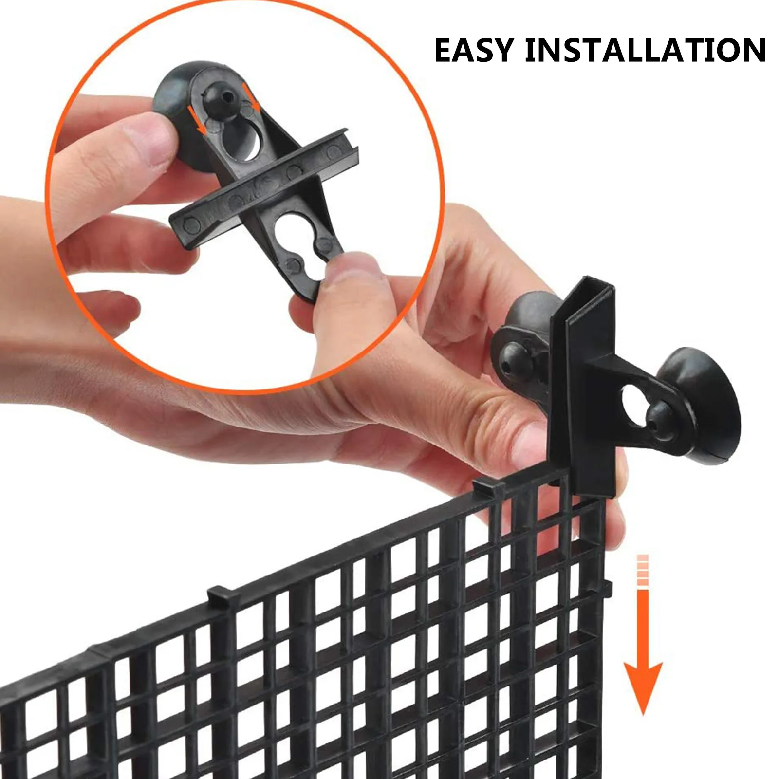 

1 set Fish Tank Divider Set Grid Tray Aquarium Supplies Plastic Mesh Separator Baby Fish Partition Tool Organizers Eco Friendly