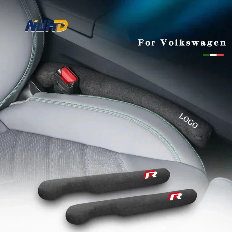 

Замшевая заглушка для сиденья автомобиля, герметичная заглушка для Volkswagen VW GOLF Passat Magotan Tiguan Jetta CC ID Polo, внутренние молдинги, аксессуары