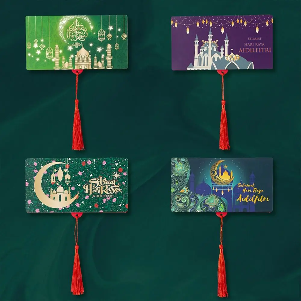 10 فتحات الماليزية السنة الجديدة المال المغلف الحظ حقيبة المال DIY بها بنفسك التعبئة نعمة حقيبة أطيب التمنيات الأحمر جيب هدايا الحفلات