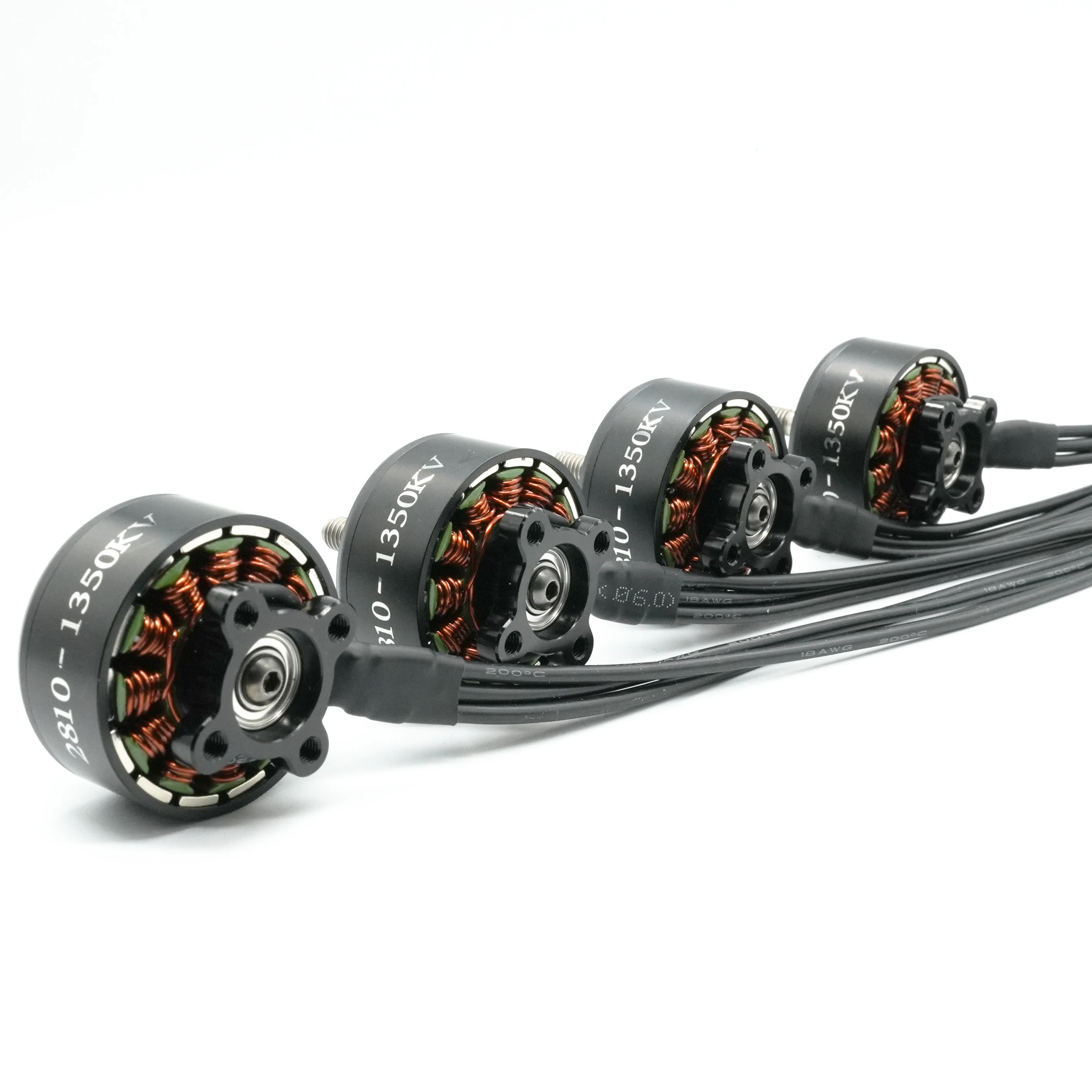 4PCS CaptainRC 2810- 1350KV Brushless Motor 6s for QAV FPV Racing Drone Quadcopter