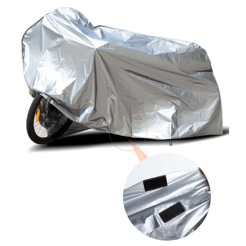 Q39F Bike Shelter Weatherproof Motor Scooter Dustproof Cover Motorcycle Tarpaulin