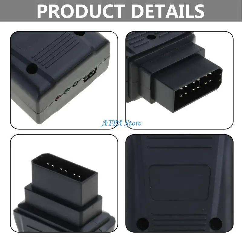 U13C OBD Code Reader for Consult Fault Diagnostic Tool Scanner Check Engine Detector