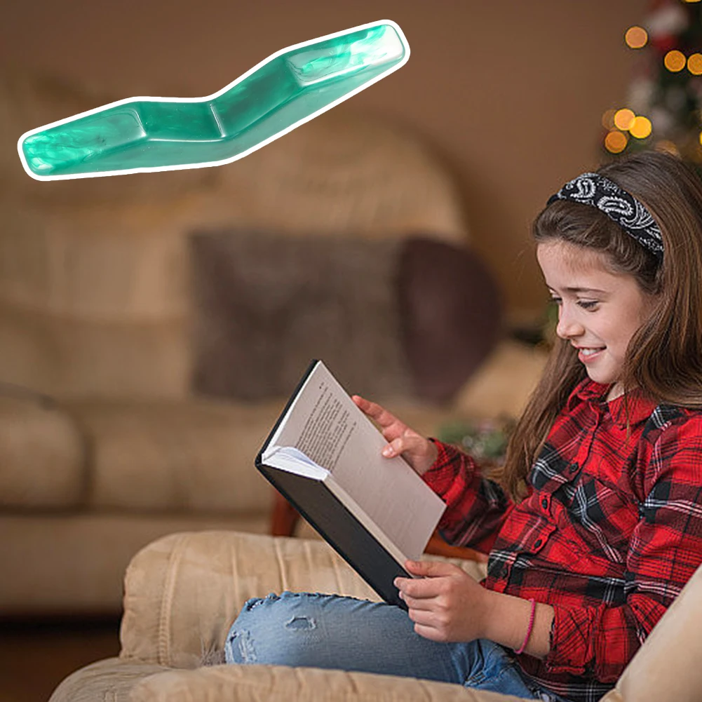 حامل صفحة راتنج لعشاق قراءة الكتب ، شخصية ، ملونة ، الوزن