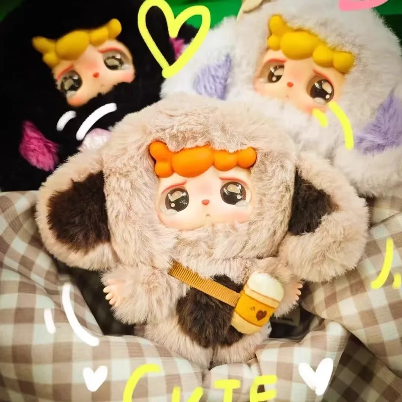 

Genuine Baby Three New Ip Mitutu And Hulala Series Mystery Box Hipper Trendy Toys Blind Box Ornaments Cute Toys Gift For Kid