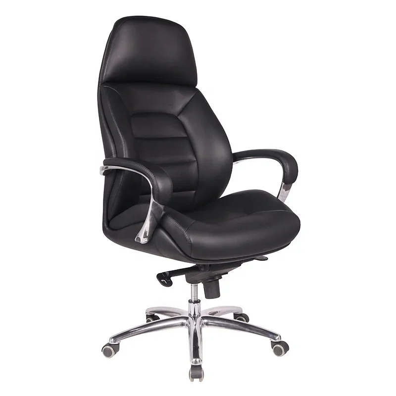 Stylish China supplier height leather adjustable new ergonomic high back office chairs