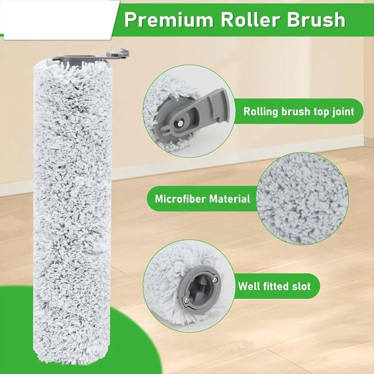

Brush Roller and Filter Replacement Compatible for 3882 3883 3967F 3970F OmniForce Wet Dry Vacuum 【A73 AcePro】
