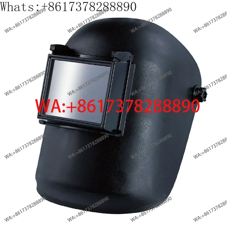 FG-2 welding face mask for , argon arc  flip cover, black glass with safety helmet, welding protective  cap