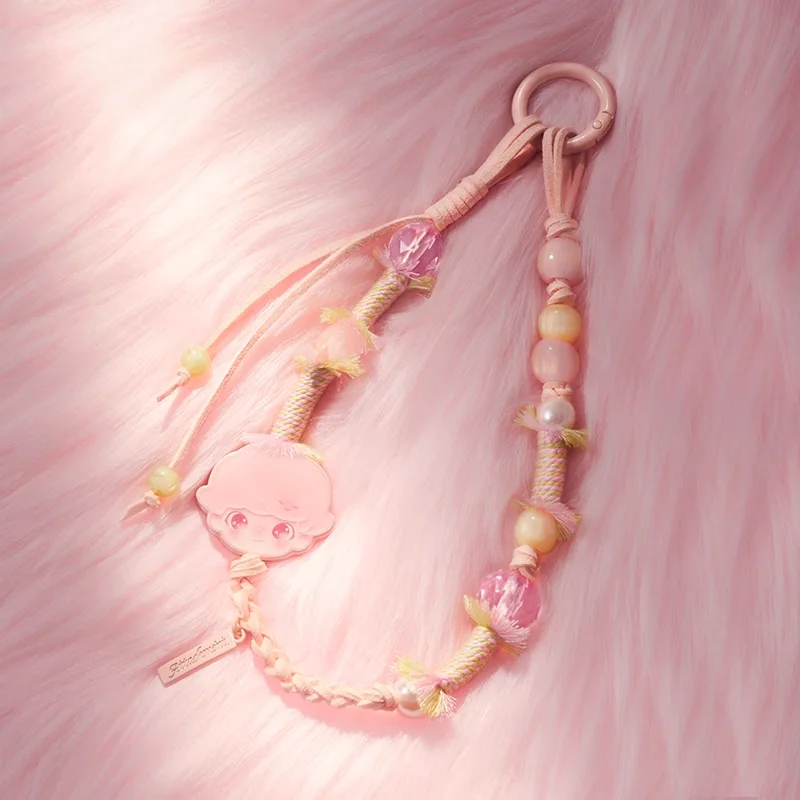 Novo dimoo diário da nova vida série caixa cega presente brinquedo na moda colecionável decorable bonito telefone cordão chaveiro