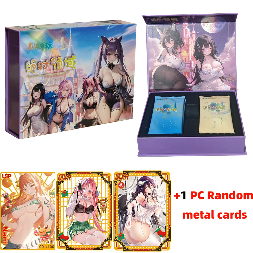 Absolute Terror Field Goddess Story Collection Card Waifu Card Girl Party ACG CCG TCG Booster Box Doujin Toys And Hobby Gift