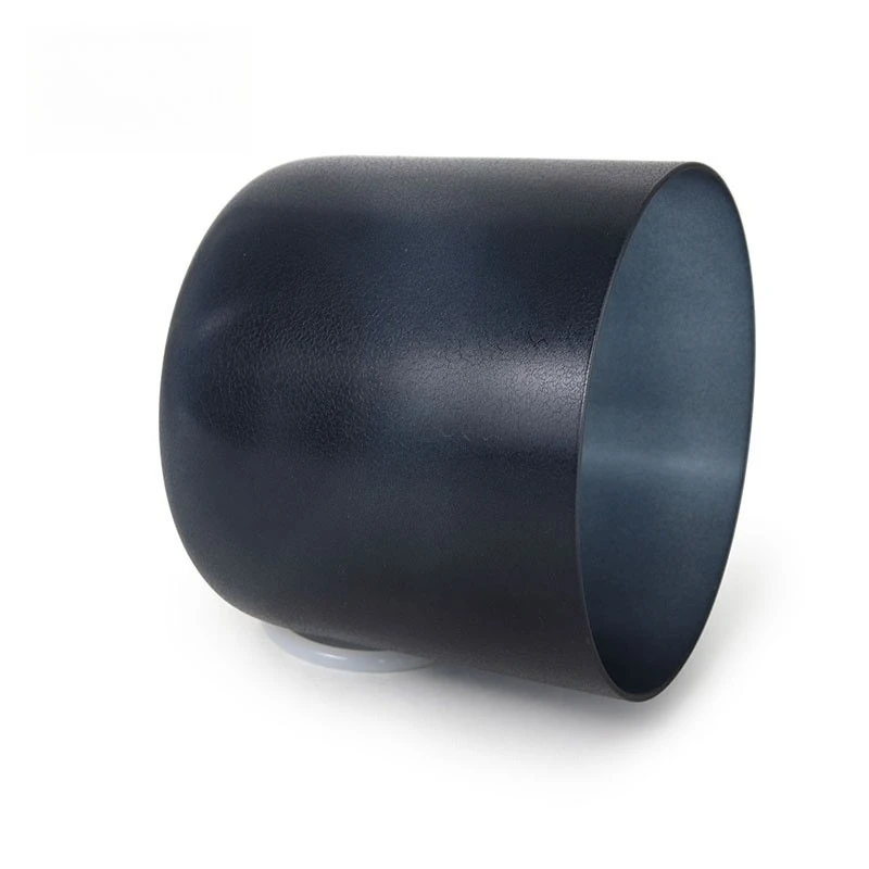 Translucent Fission Texture Alchemy Magic Black  Bowl Yoga Healing Singing Bowl Percussion Instrument