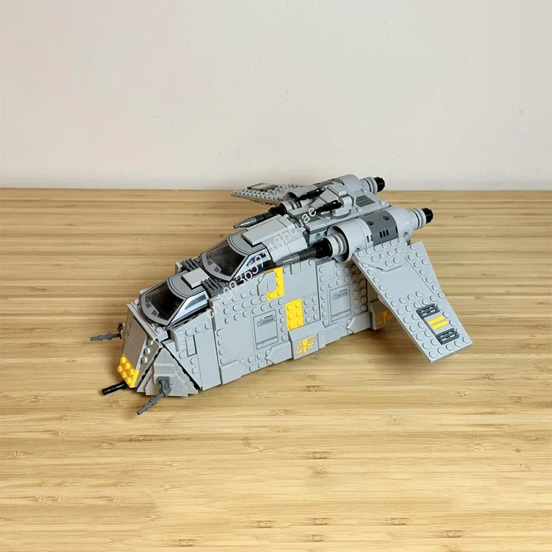 

840pcs Star Battle Imperial LAAT Gunship Model Moc Building Blocks Bricks Diy Creative Assembly Educational Toys Kid Gift
