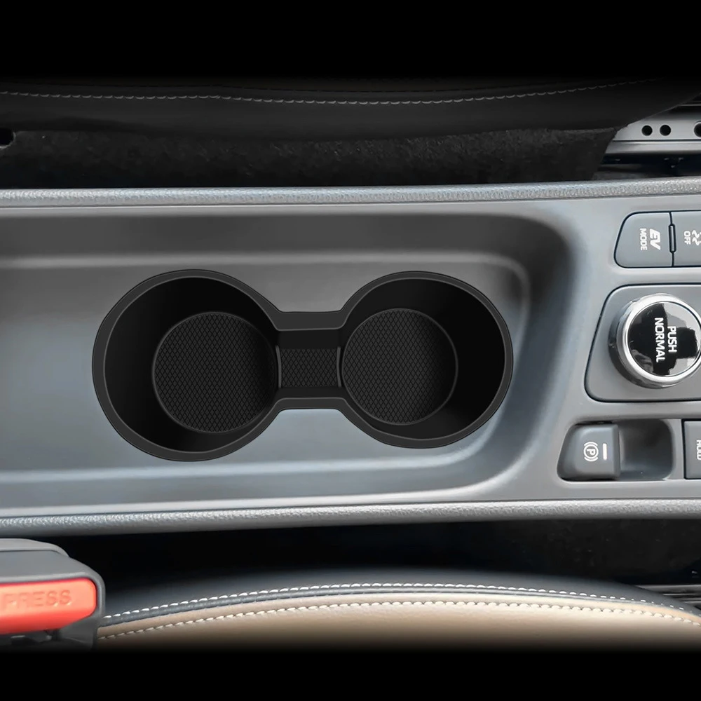 Für Toyota Yaris Cross Silikonmatte – Flexible Konsolenauflage für kabelloses Ladepad, Aufbewahrungsfach unter dem Bildschirm, Getränkehalter – Detail 6