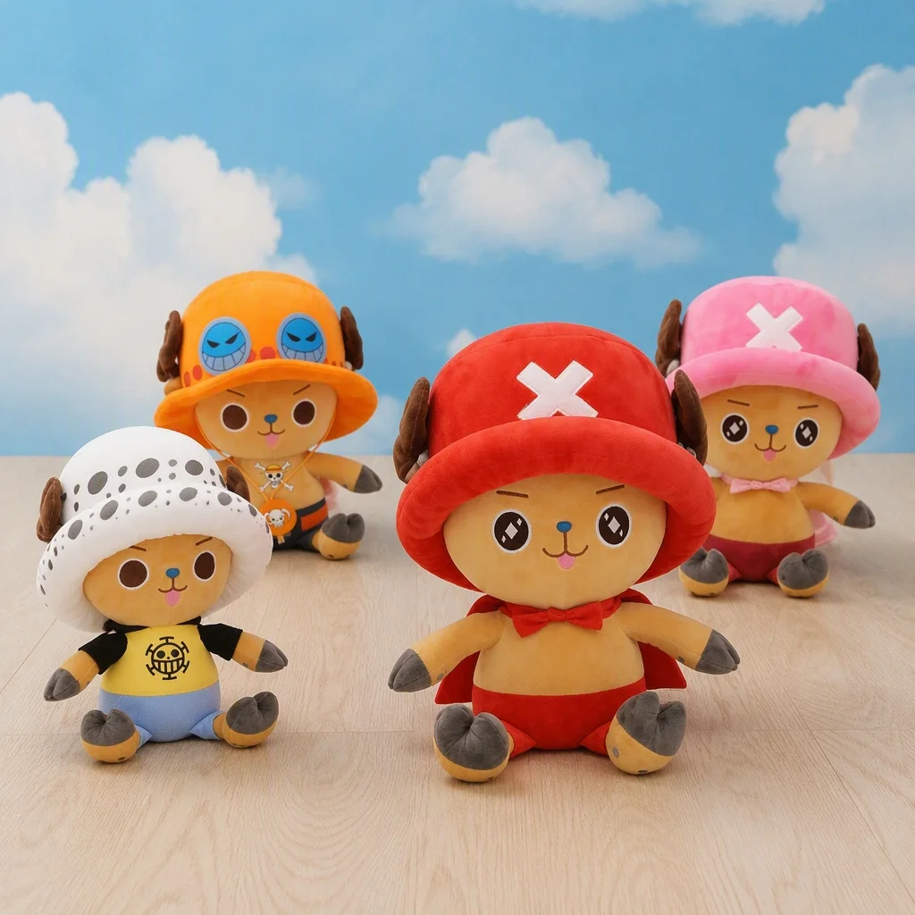 55cm Multi Style Chopper One Piece Plush Doll Soft Stuffed Cute Toy Collection Display Decorative Showpiece Memorabilia Gift