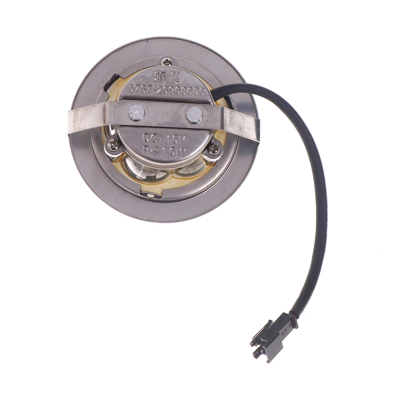 1 ชิ้น Universal DC 12 โวลต์/15 โวลต์ 1.5 วัตต์ LED ห้องครัวหม้อหุงข้าวเครื่องดูดควัน 70 มิลลิเมตรควัน Exhauster Ventilator โคมไฟ LED Spotlight แบบบูรณาการ