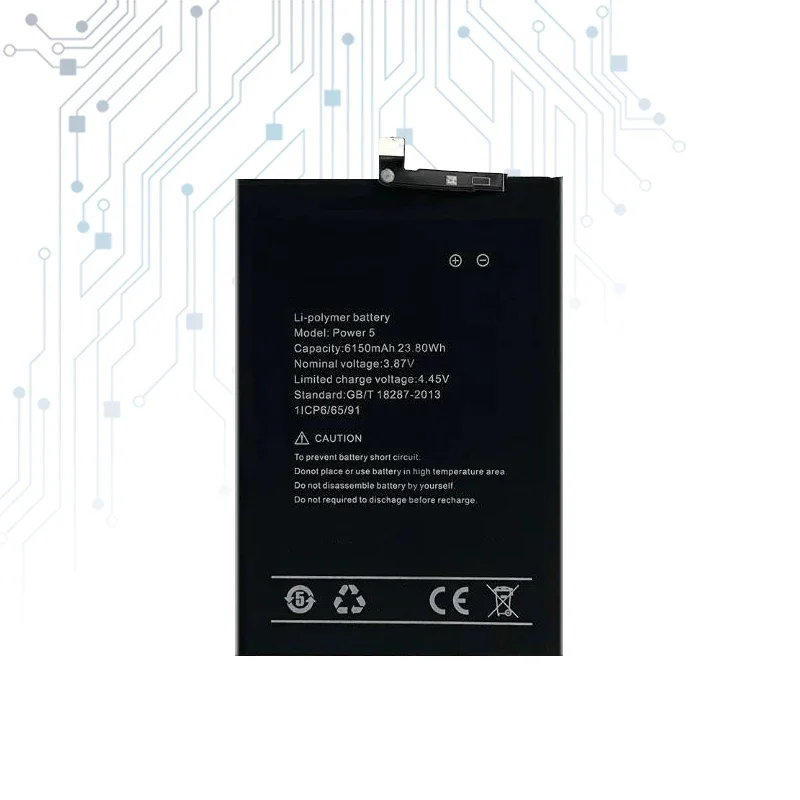 Akku 6150 mAh für Umidigi Power 5 Power5