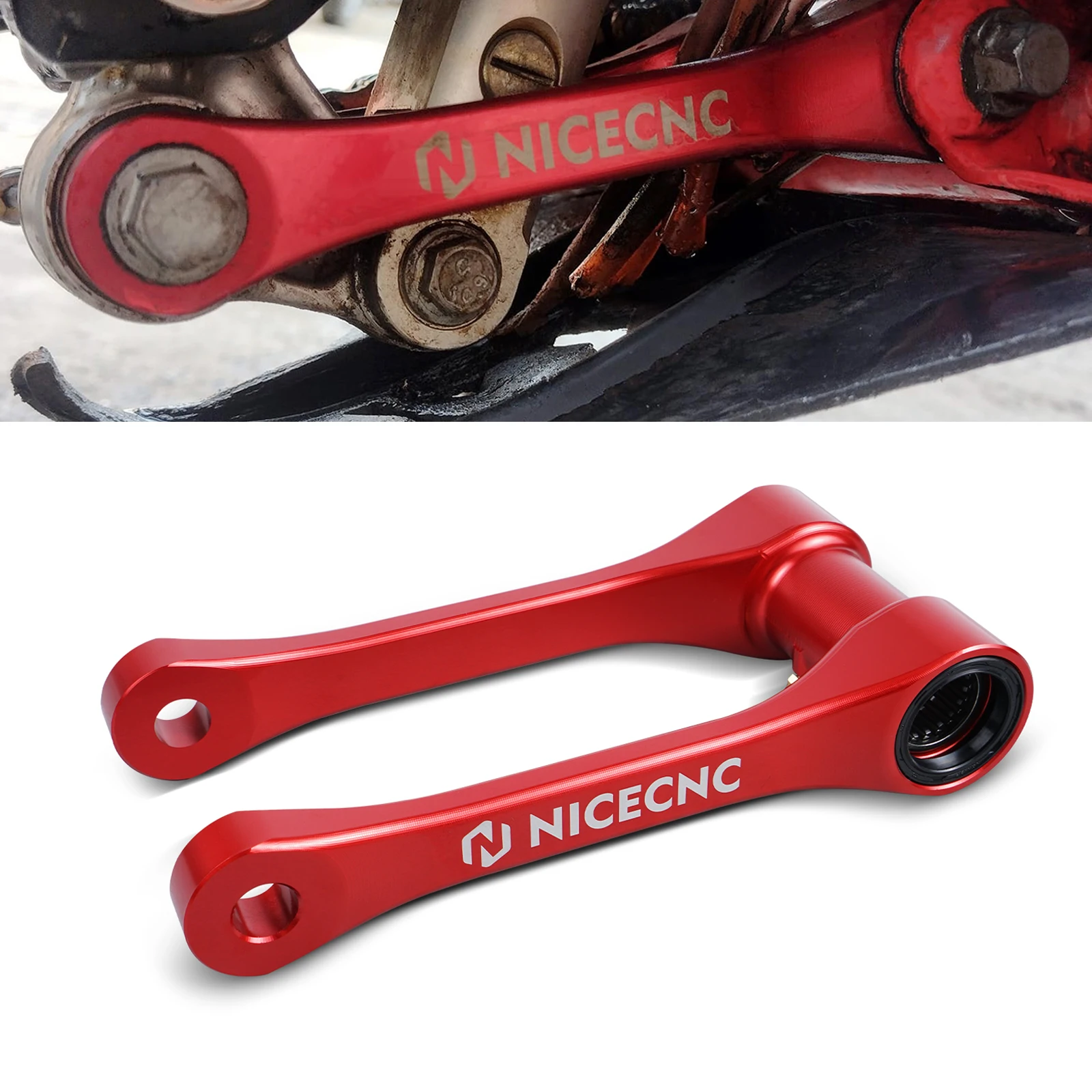 

NICECNC For Beta RR 300 2013-2025 Xtrainer 300 2015-2025 1.25IN/30MM Lowering Link Kit RR125 RR 250 RR 350 RR 390 RR 430 480 498