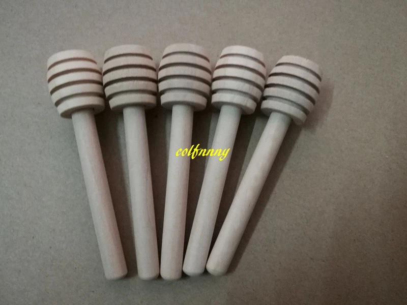 

20pcs Free Shipping 8cm 10cm 14cm Mini Wooden Honey Stick Wood Honey Dipper Party Supply