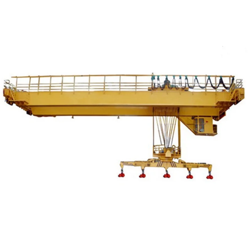 Customized full size QC type electromagnetic hook Overhead crane Electric double beam Overhead crane price