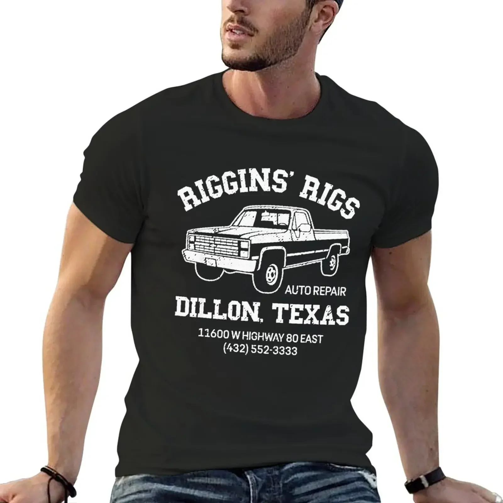 Dillon Texas Football Fan Auto Repair Riggins Rigs T-Shirt for a boy vintage anime shirt graphic tee shirt mens workout shirts