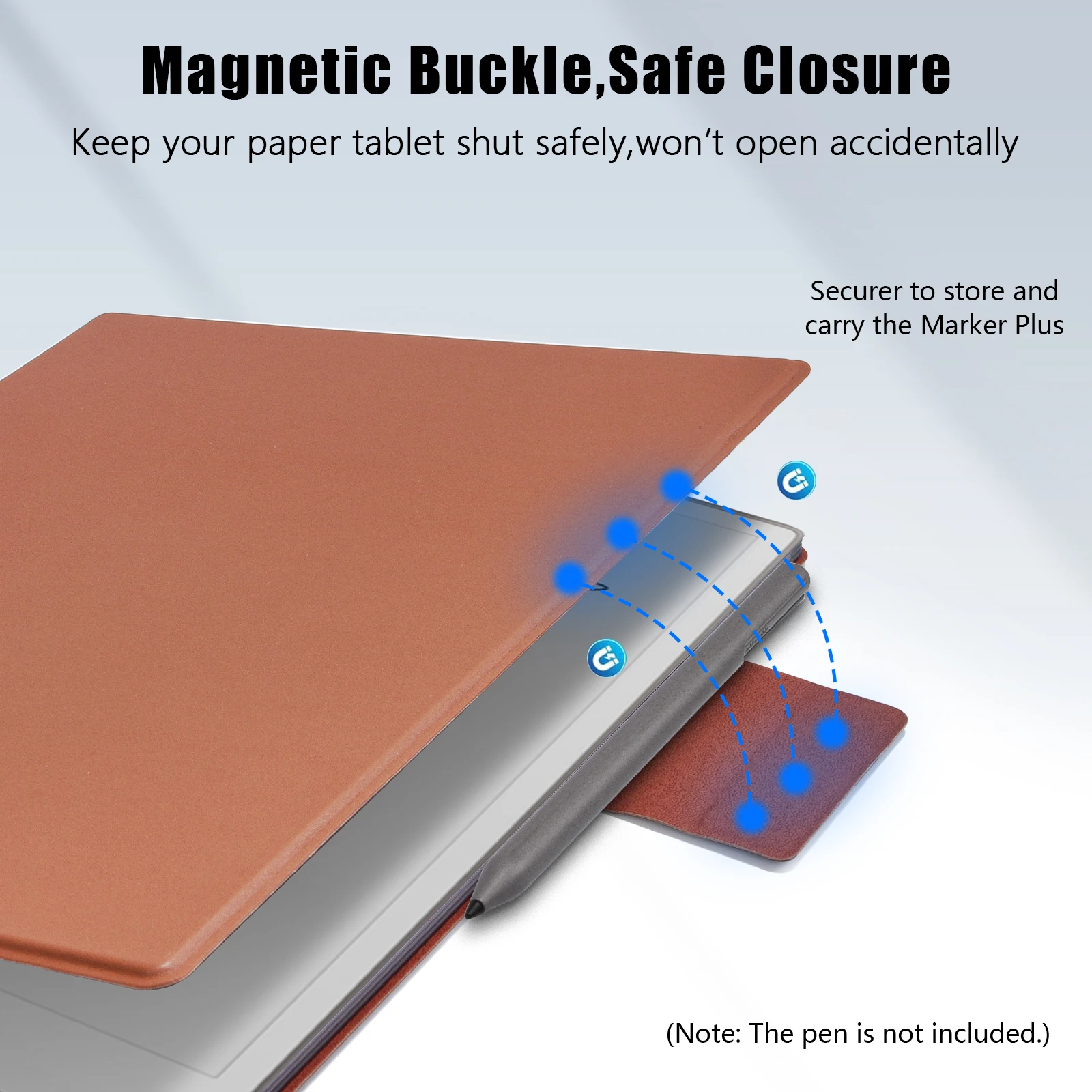Slim Flip Book Cover Case for Funda Remarkable Paper Pro (2024) 11.8\