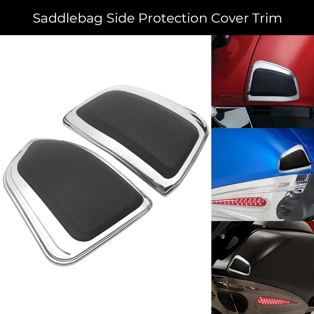

2 шт. защитные накладки на боковые кофры для мотоциклов Honda Gold Wing Audio/Comfort/Navi/ABS GL1800HPNA 2012-2017