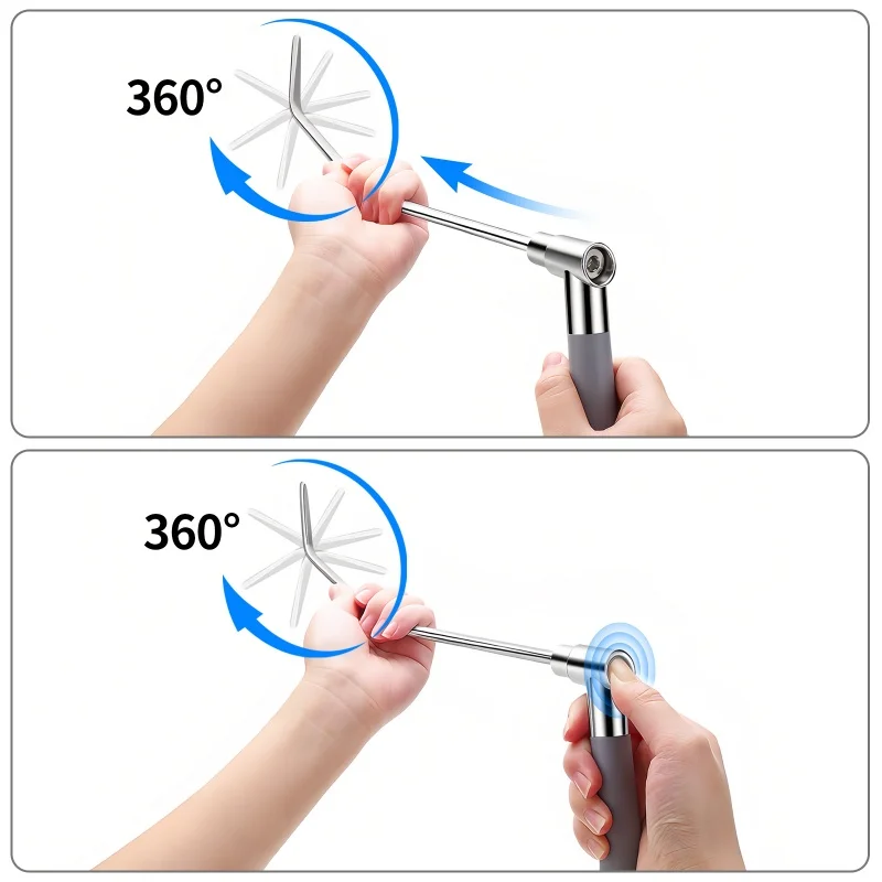 Super PDR Professional Hook Rods 360-degree Adjustable Handle Pdr Tools Dent Repair for Work Shop