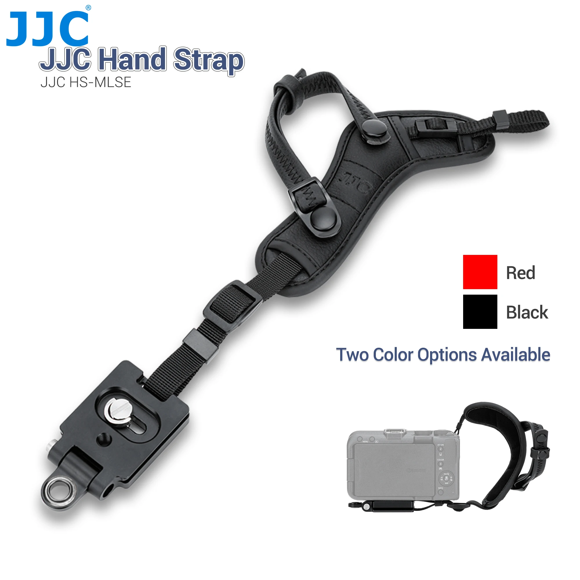 JJC Camera Hand Strap DSLR Mirrorless Hand Strap For Canon EOS R50 V R50 EOS M50 Mark II EOS R100 Ricoh G900 II G900SE II Fuji