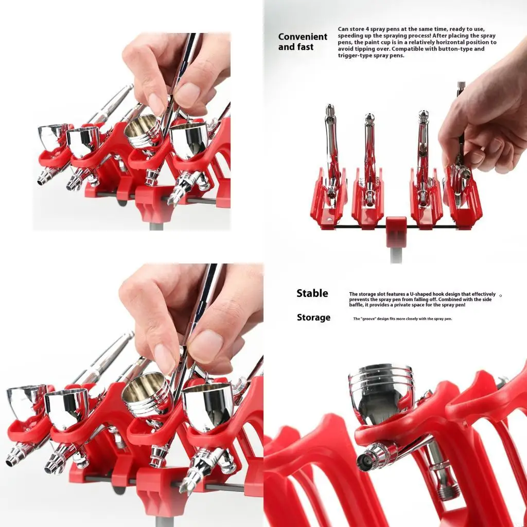 

Adjustable Sprayer Pen Organizers Universal Clamps On Art Supply Holder N2UD