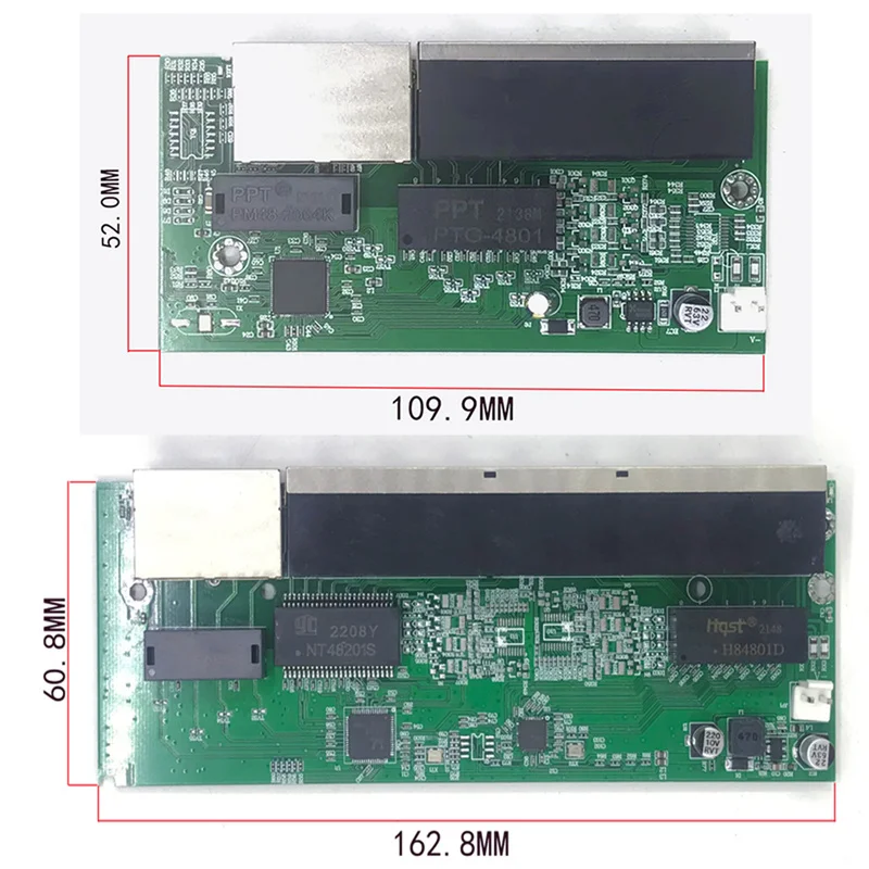 POE12V/24V/48V POE OUT12V/24V/48V poe switch 100 mbps POE poort;100 mbps UP Link poort; poe powered switch NVR