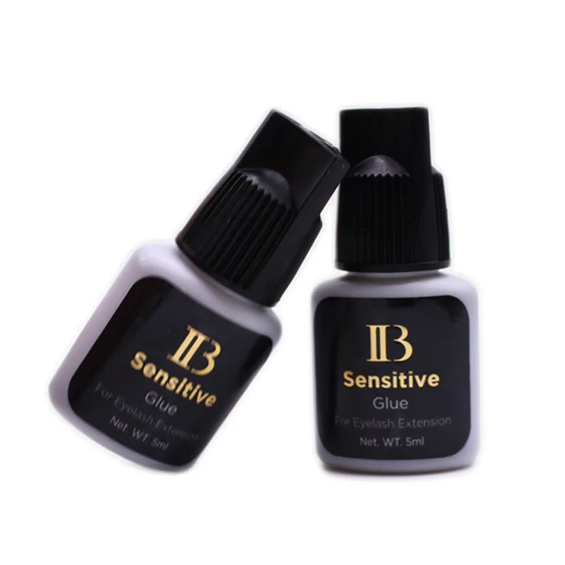 IB Glue Sensitive Type Professional Individual Eyelash Extensions Glue  5ml False Lash Adhesive Fast Drying Makeup Tools