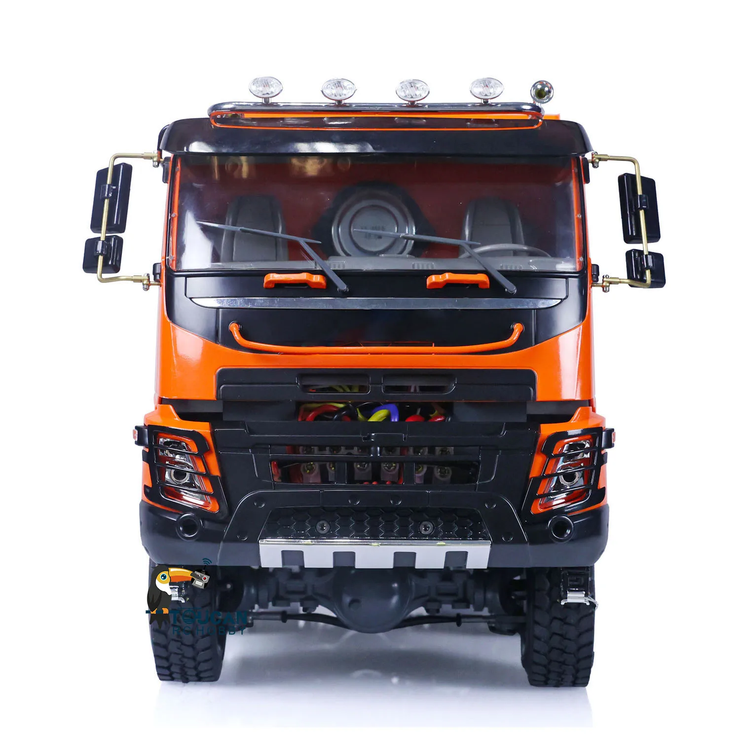 Toys Jdm 65C Metal 8*8 1/14 Hydraulic Rc Dumper Truck Painting Tipper Diff Lock Axle Sound Controlled Car Th20690-SMT7