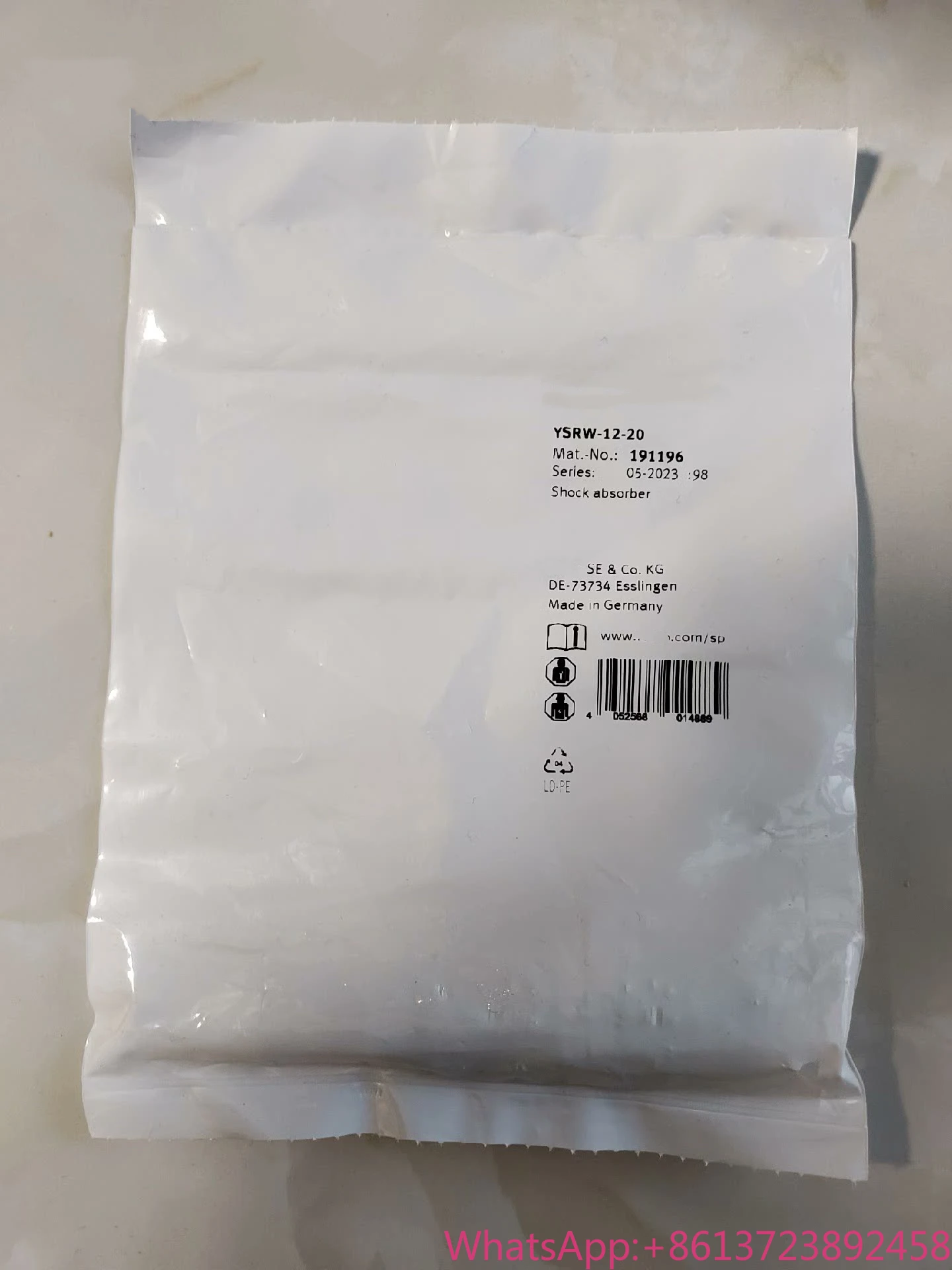 

Brand New YSRW-DGC-25-GF 540348 YSRW-12-20 191196