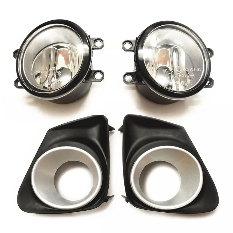 Front Bumper Fog Lights For Toyota Corolla 2010 2011 2012 2013  Left/Right Grille Cover Bezel Grille Cover Switch