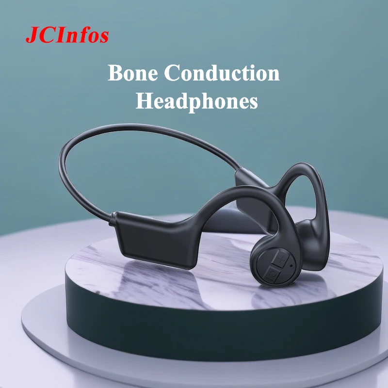 

Bone Conduction Bluetooth Headphones Ip67 Waterproof Sports Openear Handfree Headset Running Wireless Hifi Earphones With Mic