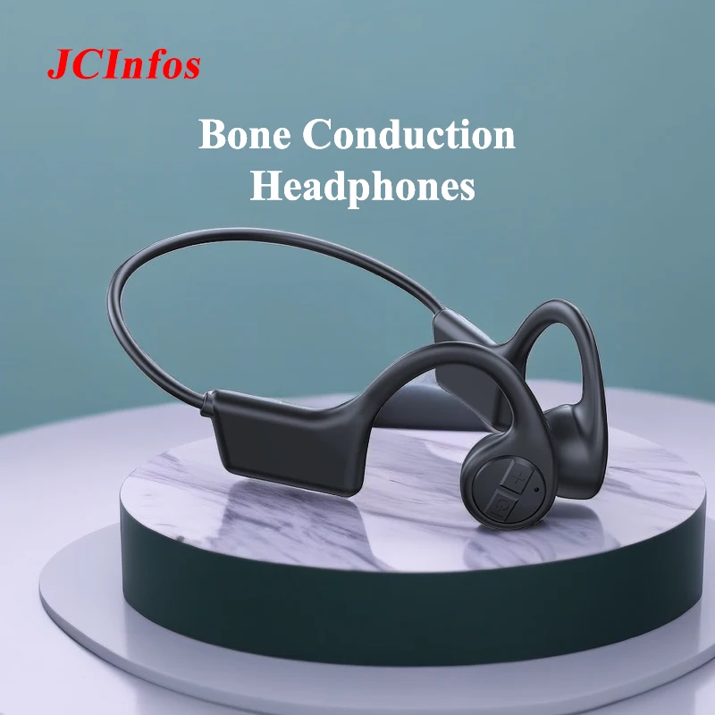 Bone Conduction Bluetooth Headphones Ip67 Waterproof Sports Openear Handfree Headset Running Wireless Hifi Earphones With Mic