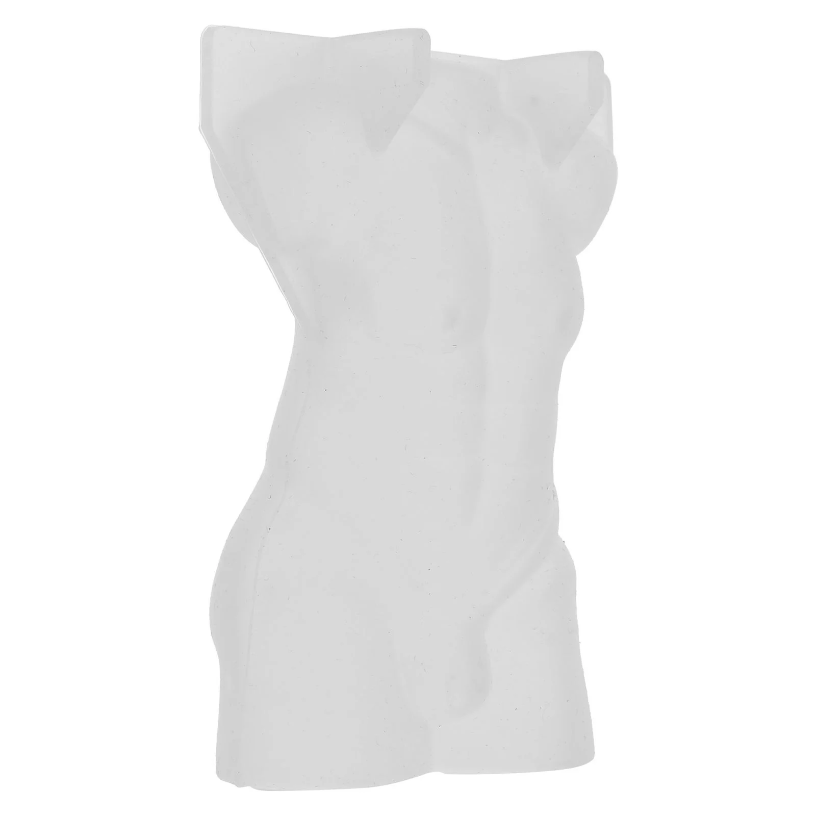 Soap Crystal Epoxy Mannequin Mold Female Figurine Body Silica Gel Human Torso DIY