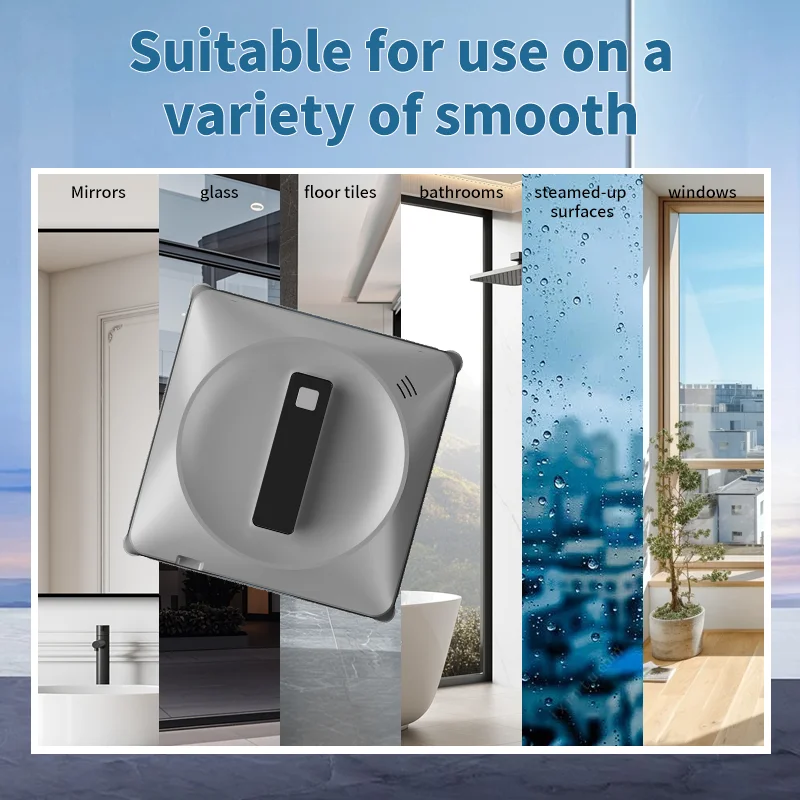 Window-cleaning robot, intelligent window glass cleaning machine, electric glass remote control, automatic window cleaning