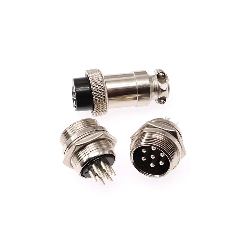 5/20PCS GX20-2/3/4/5/6/7/8/9/10/12/14/15Pin Luftfahrt Stecker Mutter Typ Buchse Stecker Metall Rund Panel Stecker