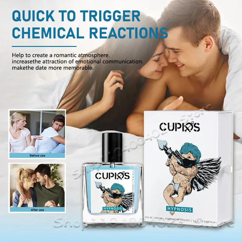 10ML/50ML Cupids Original Hypnosis Pheromone Perfume Infused Cologne For Men Pheromone Perfume For Men Fragrance Attract Women - Image 2