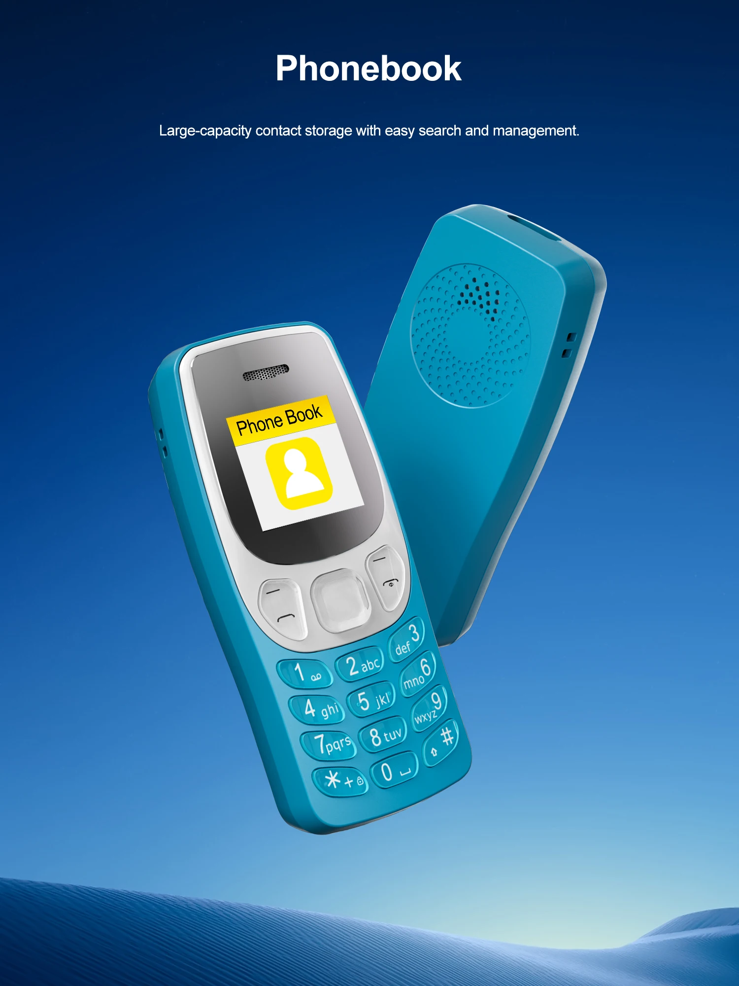 SERVO mini Mobile Phone 2G Network Bluetooth Dialer Blacklist Call Recording Dual SIM Standby 0.85" Screen Super Small Phones