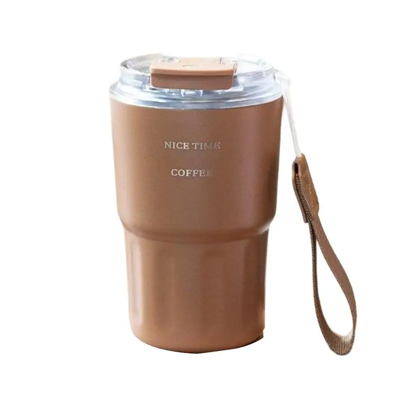 

Insulated Tumblers 360ml Tumbler With Lid And Straw Insulated Thermal Travel Mug For Daily Use Outdoor Activities Sports