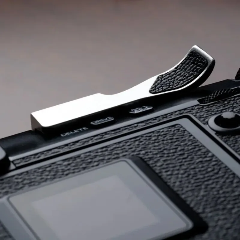 Metall-Handgriff mit Daumenauflage für Fujifilm Fuji X-Pro3 Xpro2 X-Pro Kamera, Handgriff mit Lederschutz – Detail 12