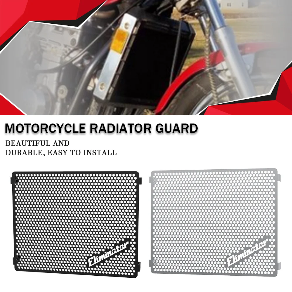 

For Kawasaki ZL 400 ZL400 ELIMINATOR ZL600 ZL 600 Motorcycle Radiator Grill Guard Cover Motorbike Engine Grill Protector Cover