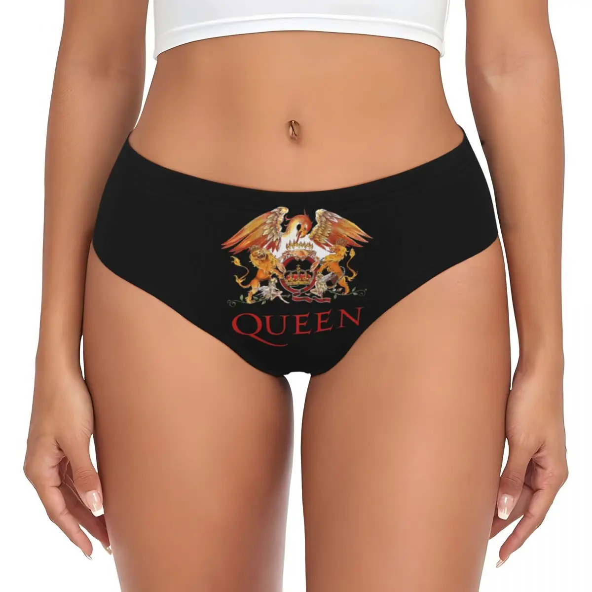 

Custom Womens Freddie Mercury Panties Comfort Briefs Underwear