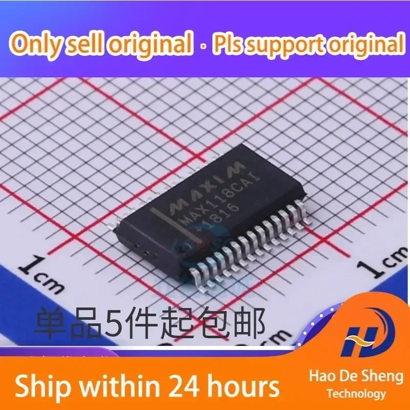 

10 шт./лот MAX118CAI MAX118 SSOP-28, новый оригинал, в наличии