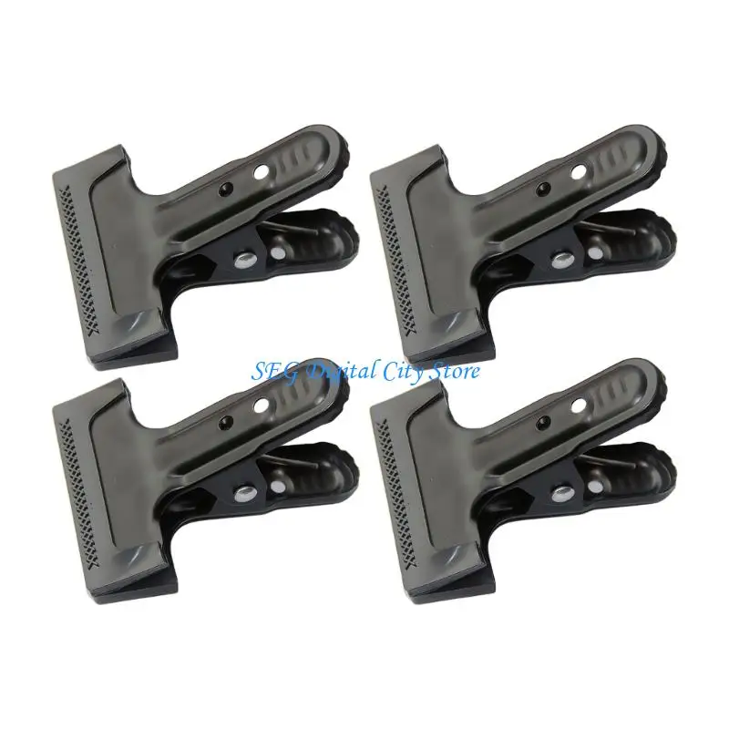 

U75B 2/4Pcs Metal Clip Background Support Clamps Photo Studio Backdrop Bracket Holder Photography Accessories